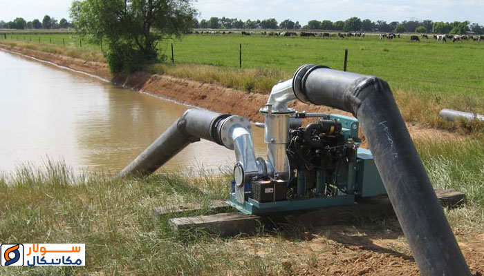 پمپ آب بهترین روش برای مشکل کم آبی کشاورزان در تابستان